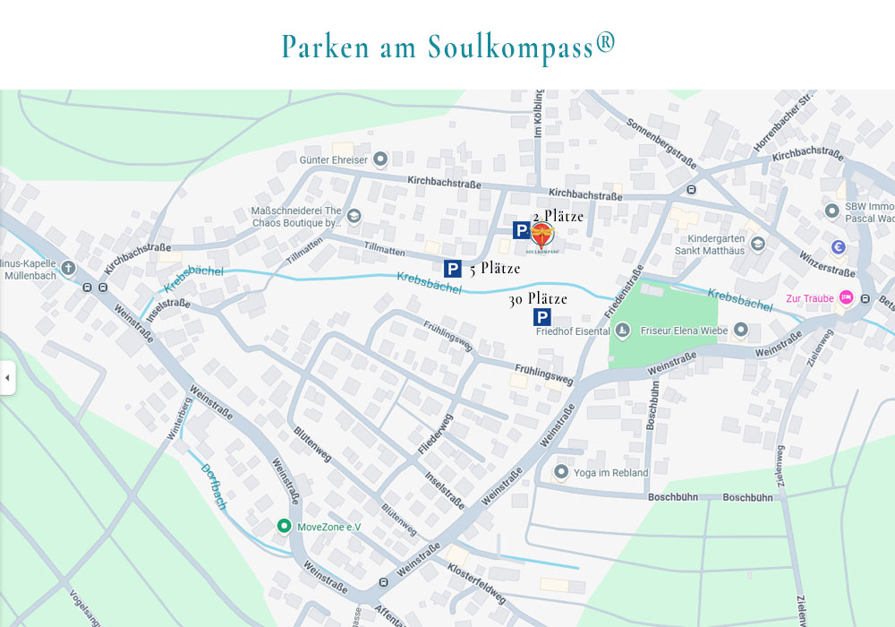 soulkompass parkmoeglichkeiten