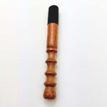 Home schlägel für klangschalen | holz mit filz | klein