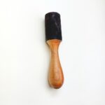Home schlägel für klangschalen | holz mit filz | klein dick